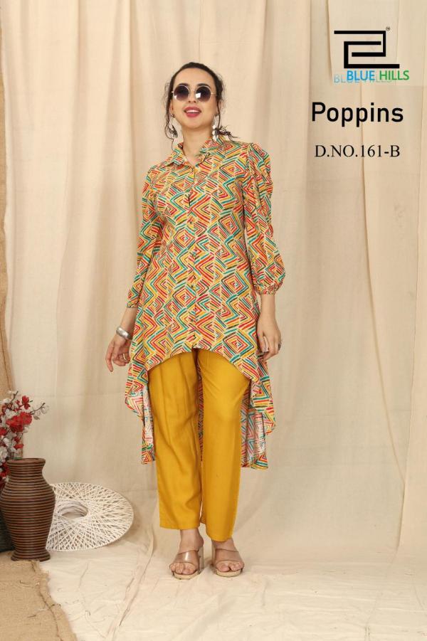Blue Hills Poppins Premium Rayon Co Ord Set Collection